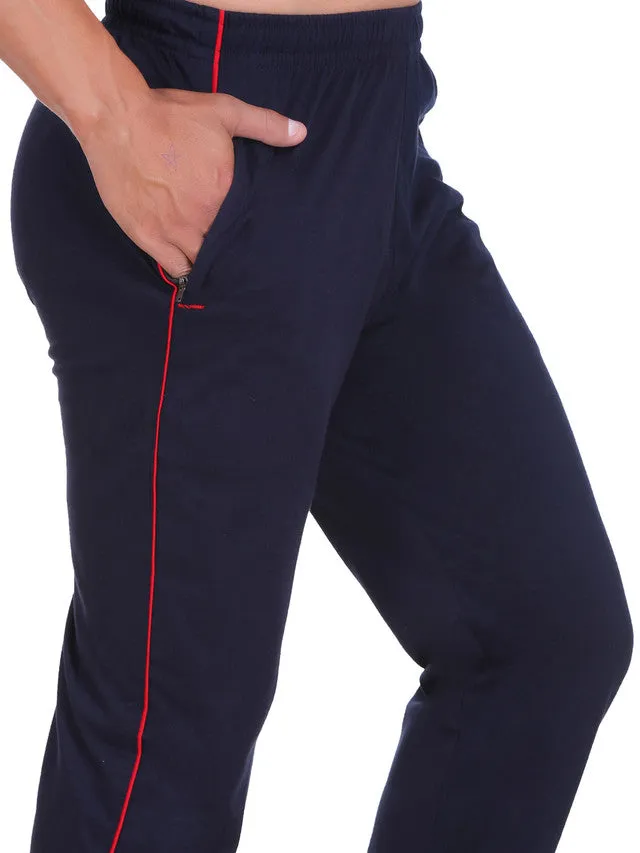 Hiflyers Mens Navy Comfort Fit  Solid Trackpant