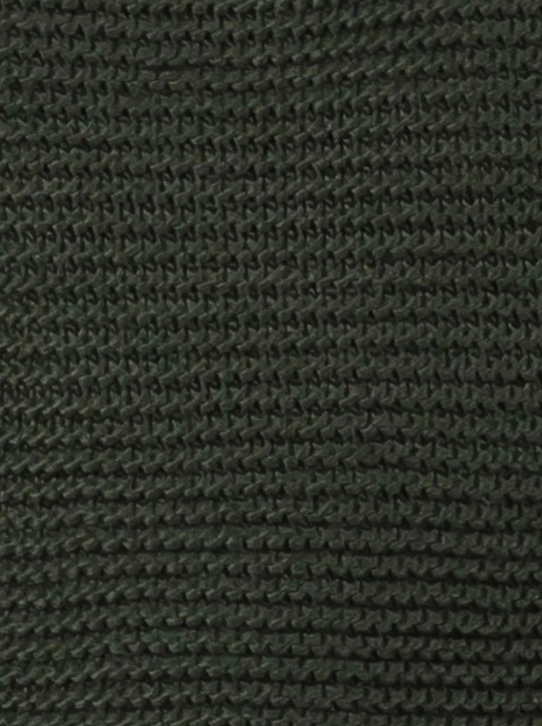 Hunter Green Cable Knit Crew Neck Pullover Sweater