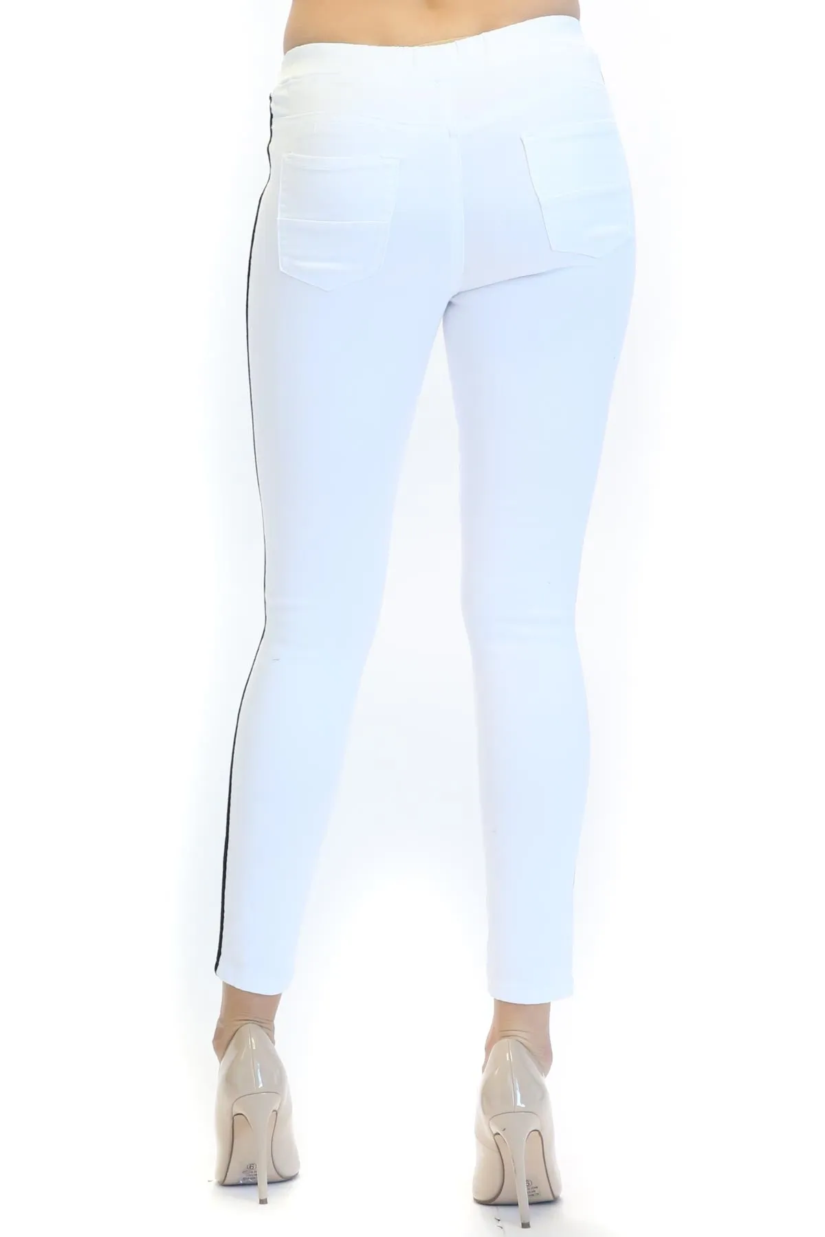 Jean Lee Knee Slit Jogger Plus