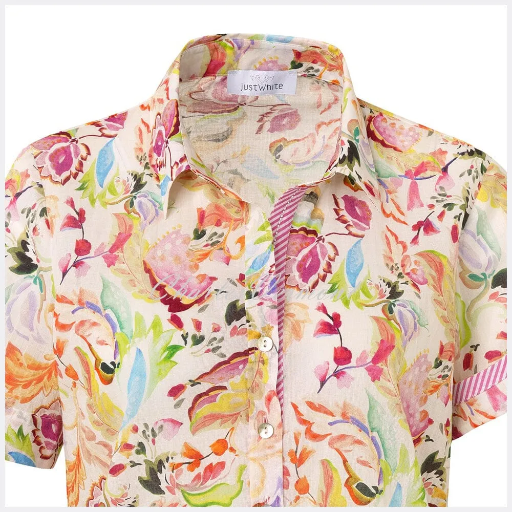 Just White Blouse – Style 42656