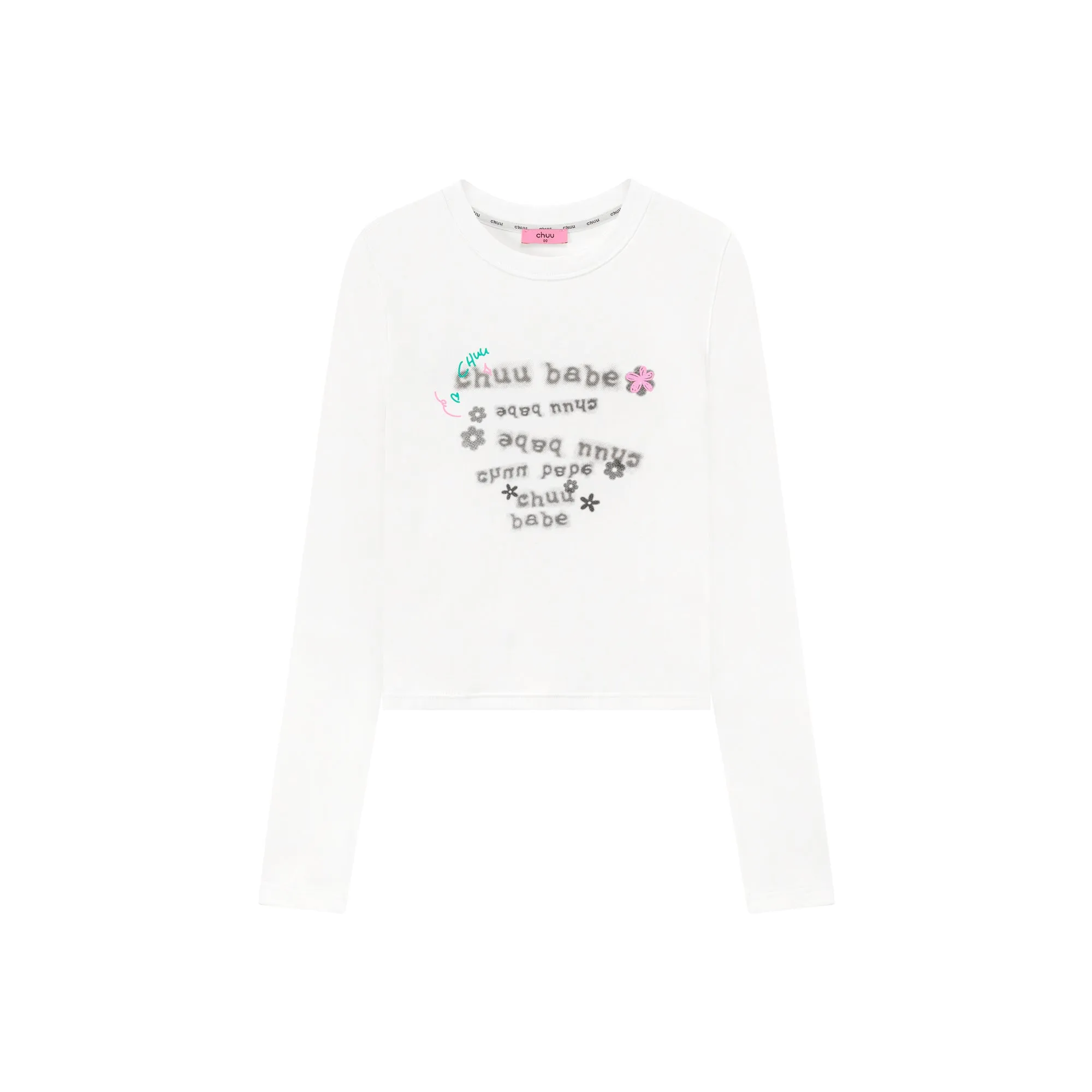Lettering Slim T-Shirt