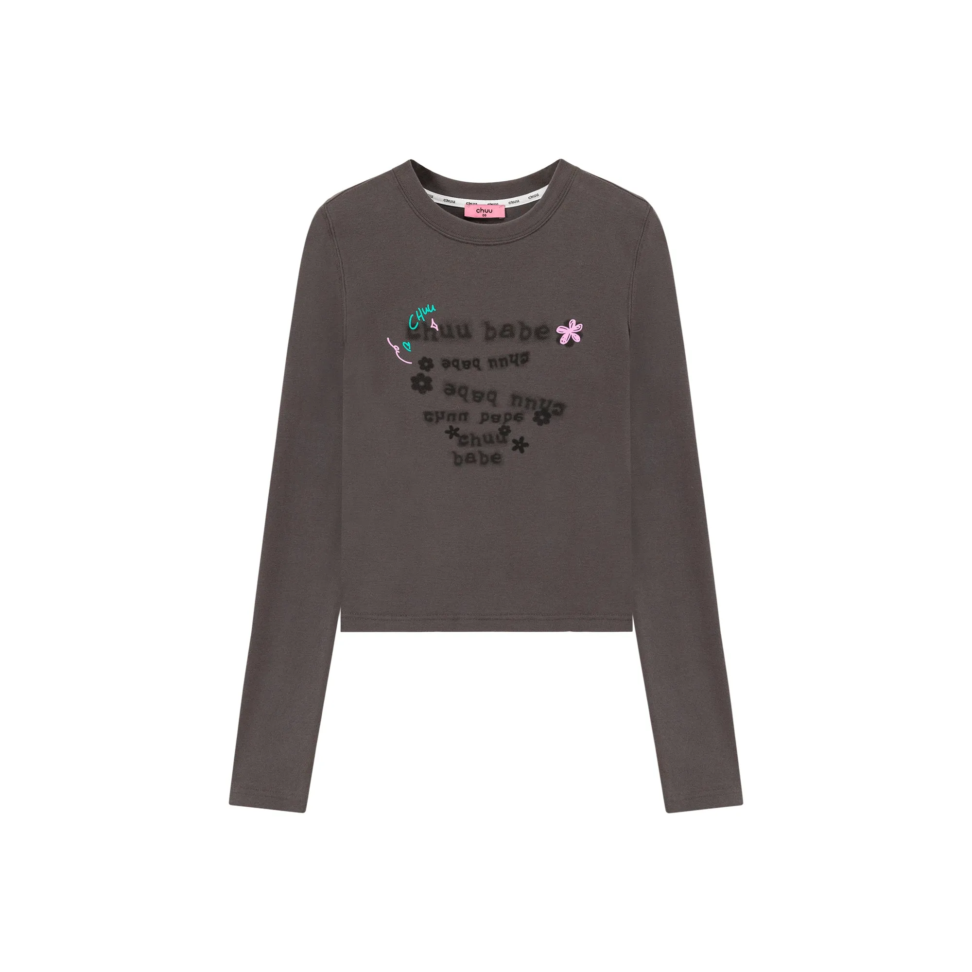 Lettering Slim T-Shirt