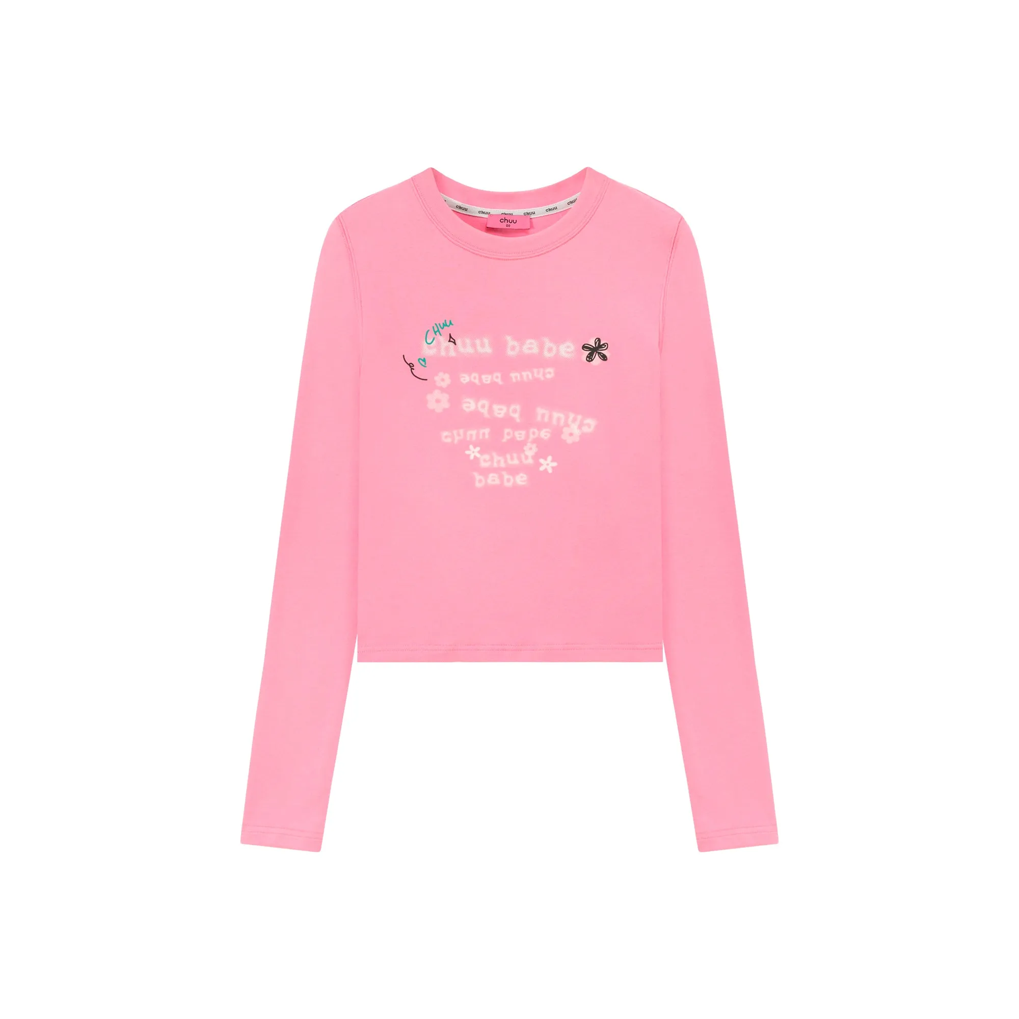 Lettering Slim T-Shirt