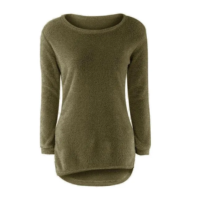 Long Sleeve Soft Smooth Sweater