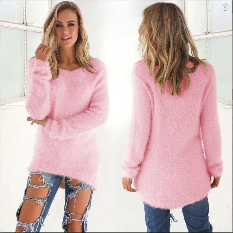 Long Sleeve Soft Smooth Sweater