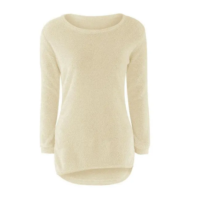 Long Sleeve Soft Smooth Sweater