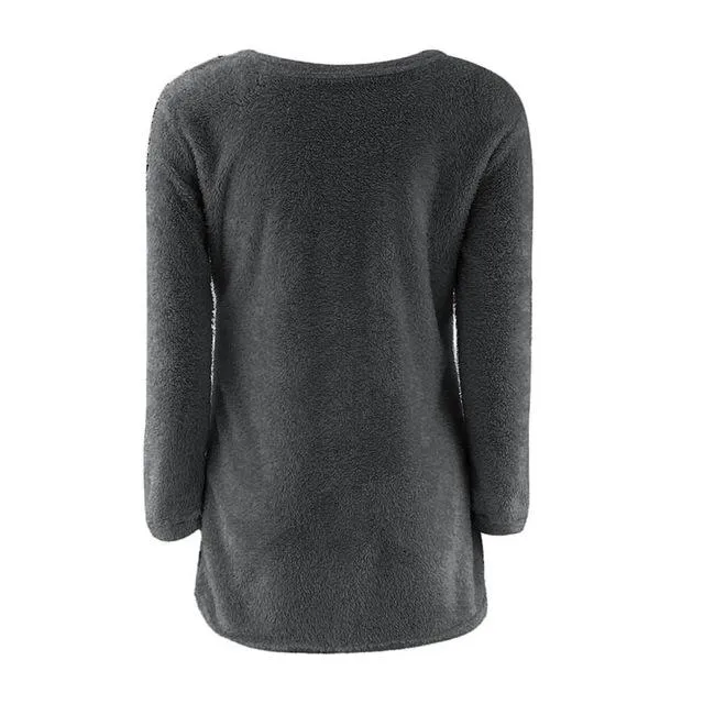 Long Sleeve Soft Smooth Sweater
