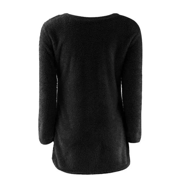 Long Sleeve Soft Smooth Sweater
