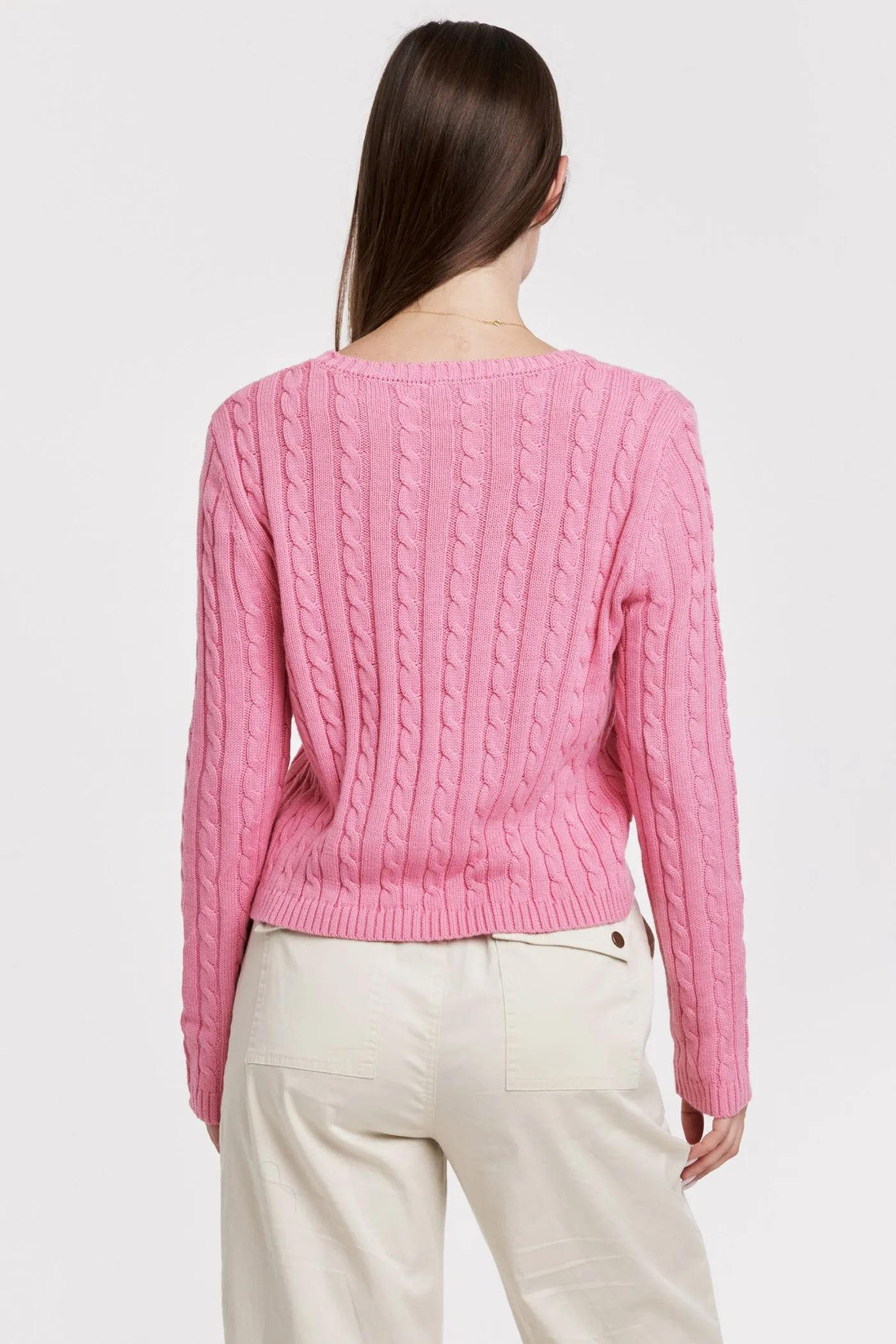LUPE SWEATER SOFT CHERRY