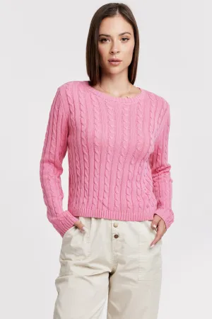 LUPE SWEATER SOFT CHERRY