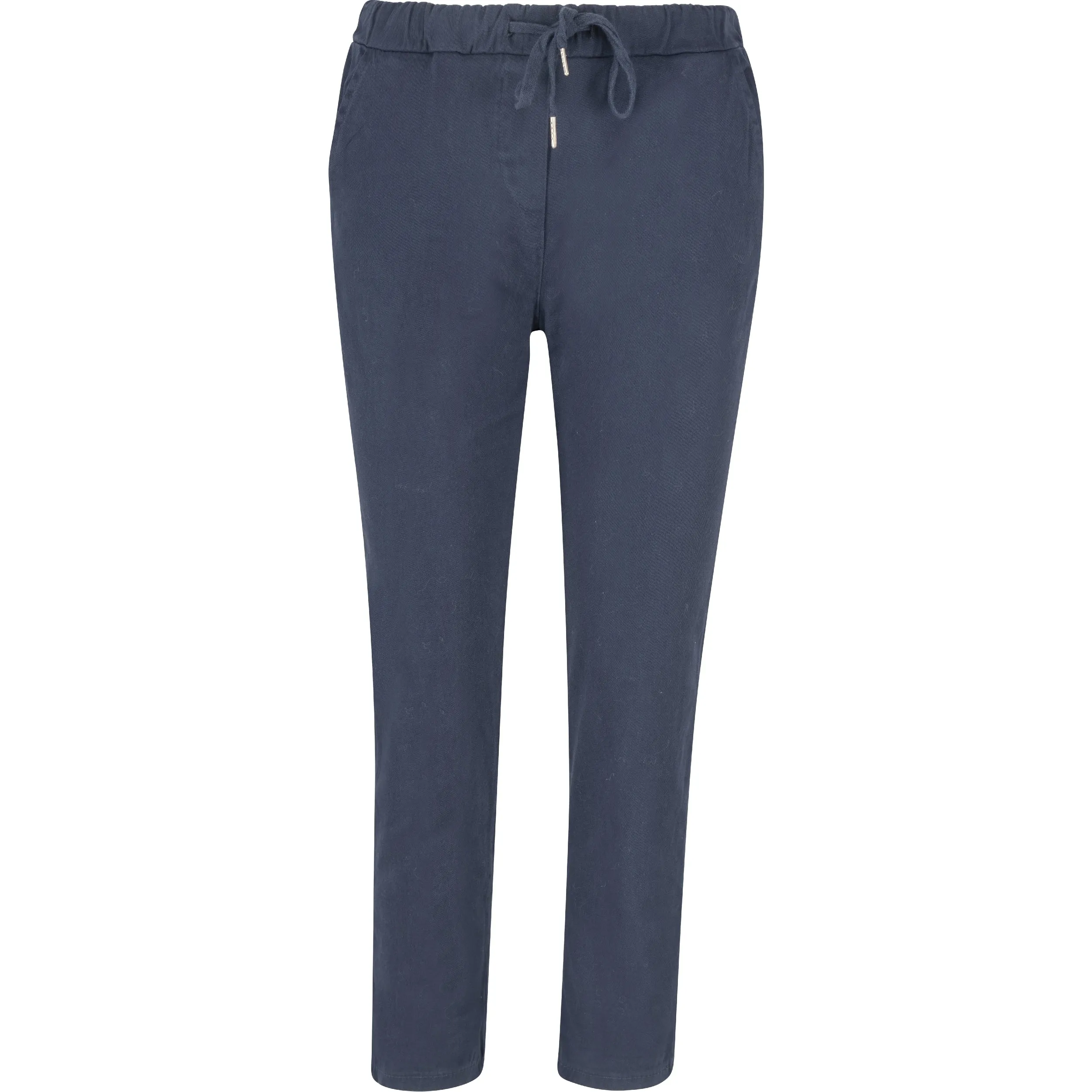 M Made in Italy – Adjustable Waist Tapered Leg Pull-On Pants