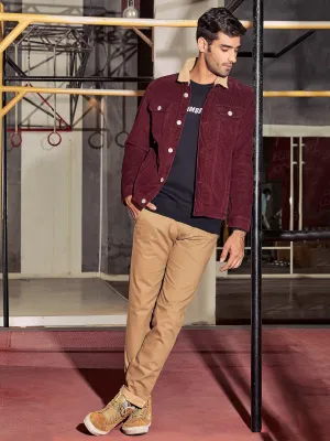 Maroon Corduroy Jacket