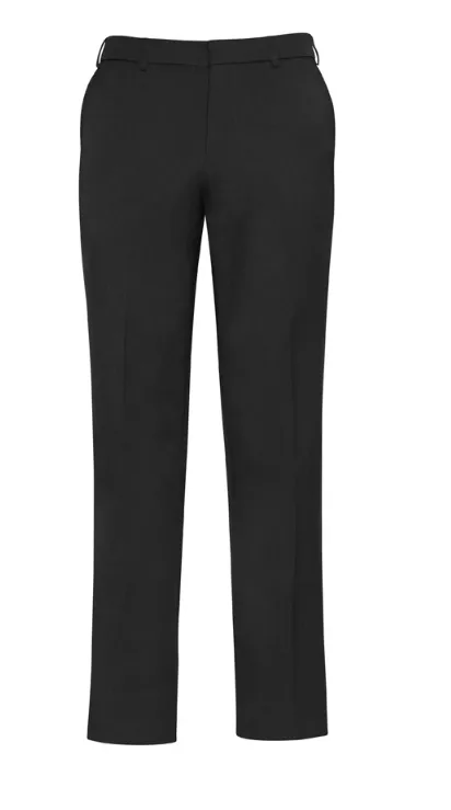 Mens Comfort Wool Stretch Flat Front Pant