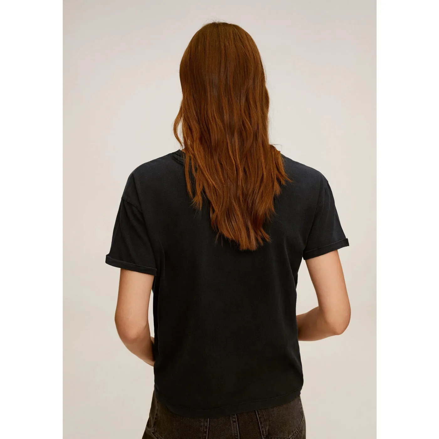 MNG Charcoal Pistols Printed Tshirt