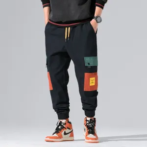 New Autumn Military Track Pants Men Fashion Brand Trousers Men Streetwear Mens Joggers Pants Cargo Navy