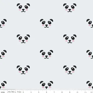 Panda Double Gauze Blue
