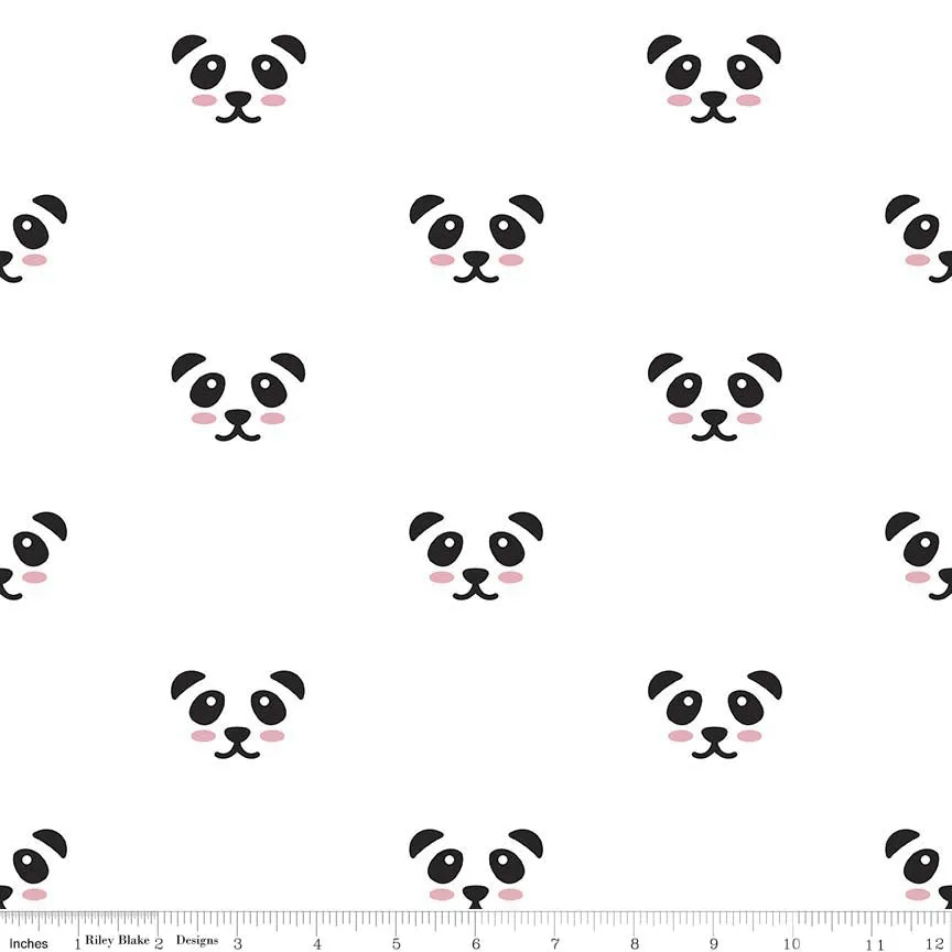 Panda Double Gauze White