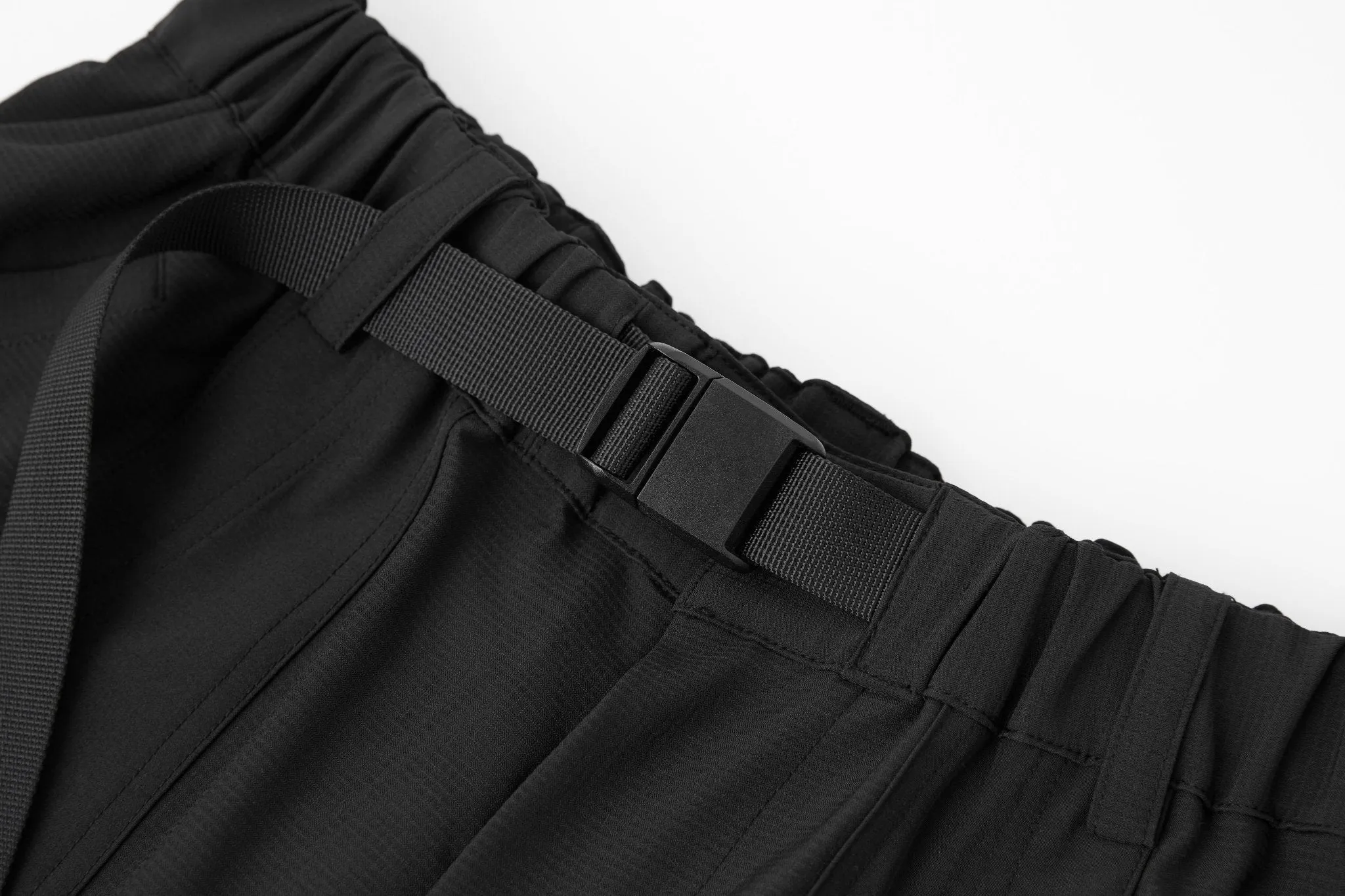 Patch Pockets Shorts in Black