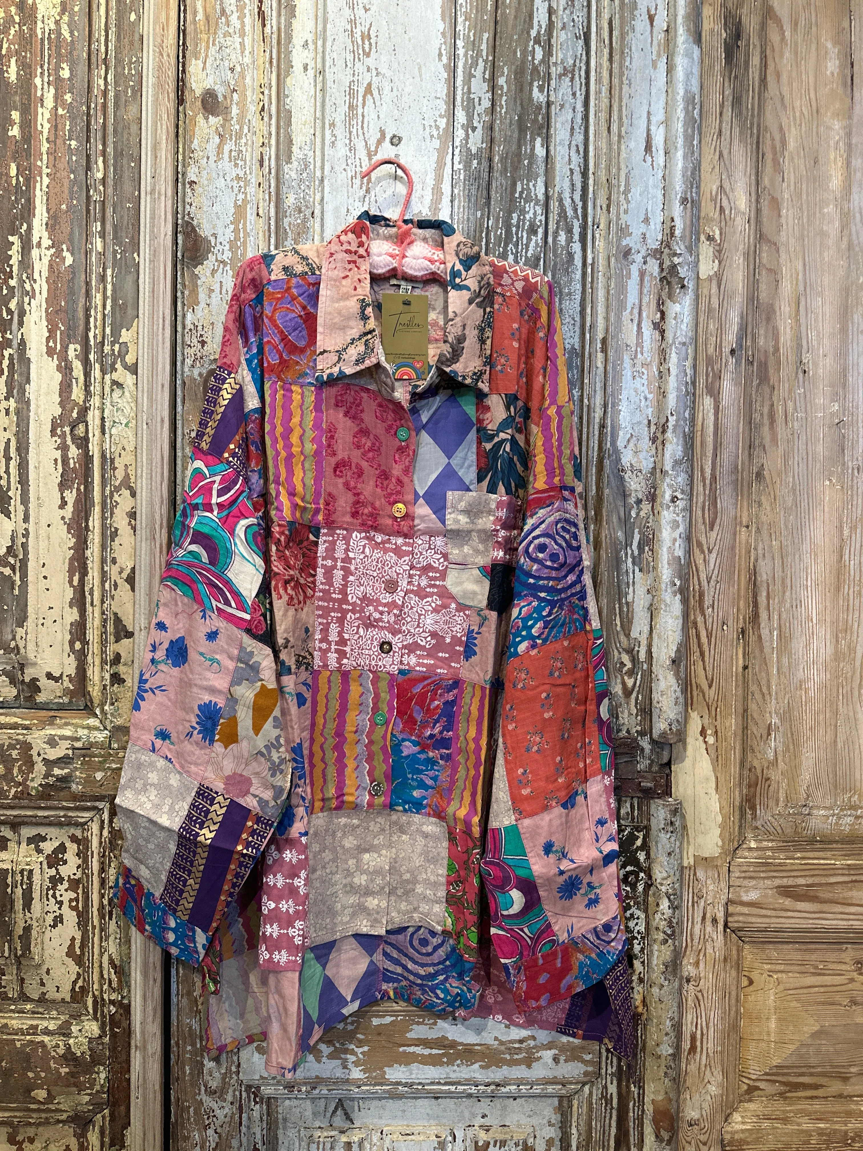 Patchwork Dreams Top JG-66A