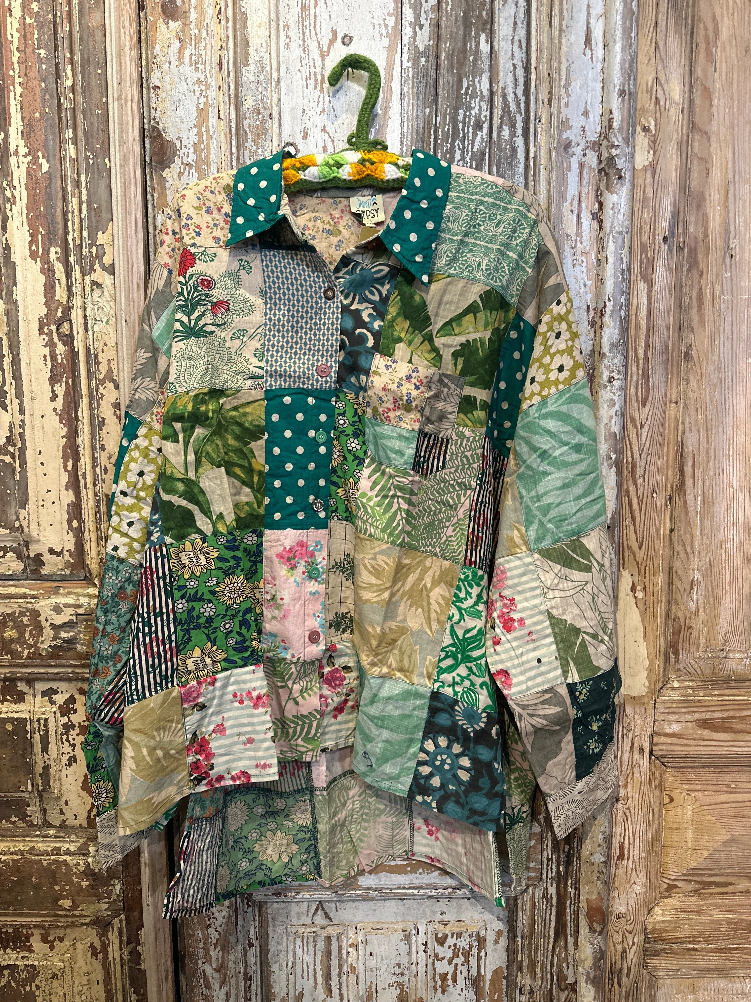 Patchwork Dreams Top JG-66A