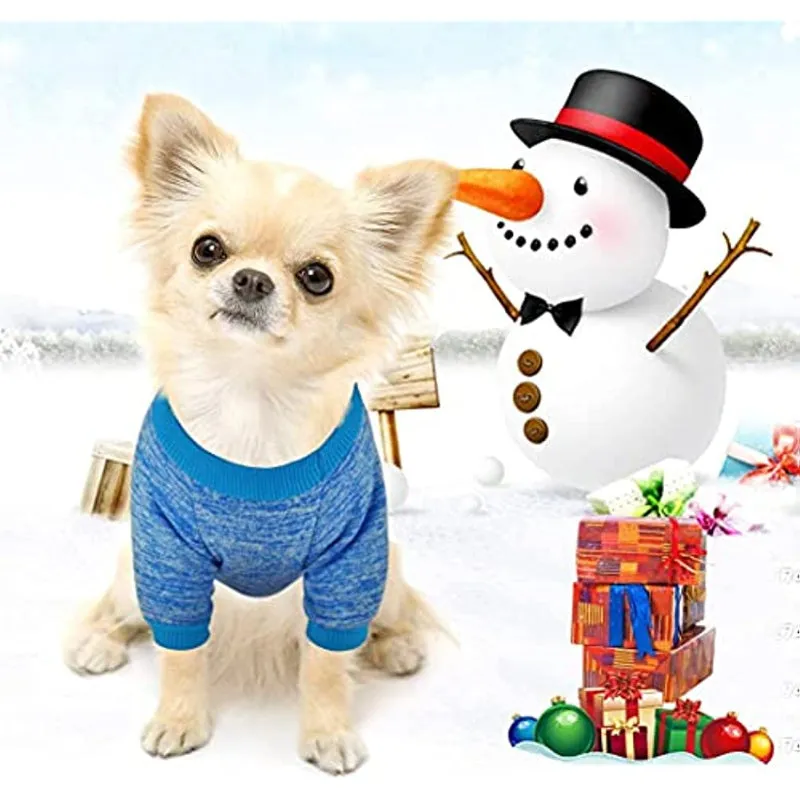 Pet Dog Classic Sweater Sweatshirt, Soft Fleece Coat