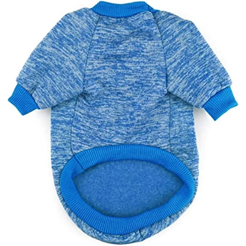 Pet Dog Classic Sweater Sweatshirt, Soft Fleece Coat