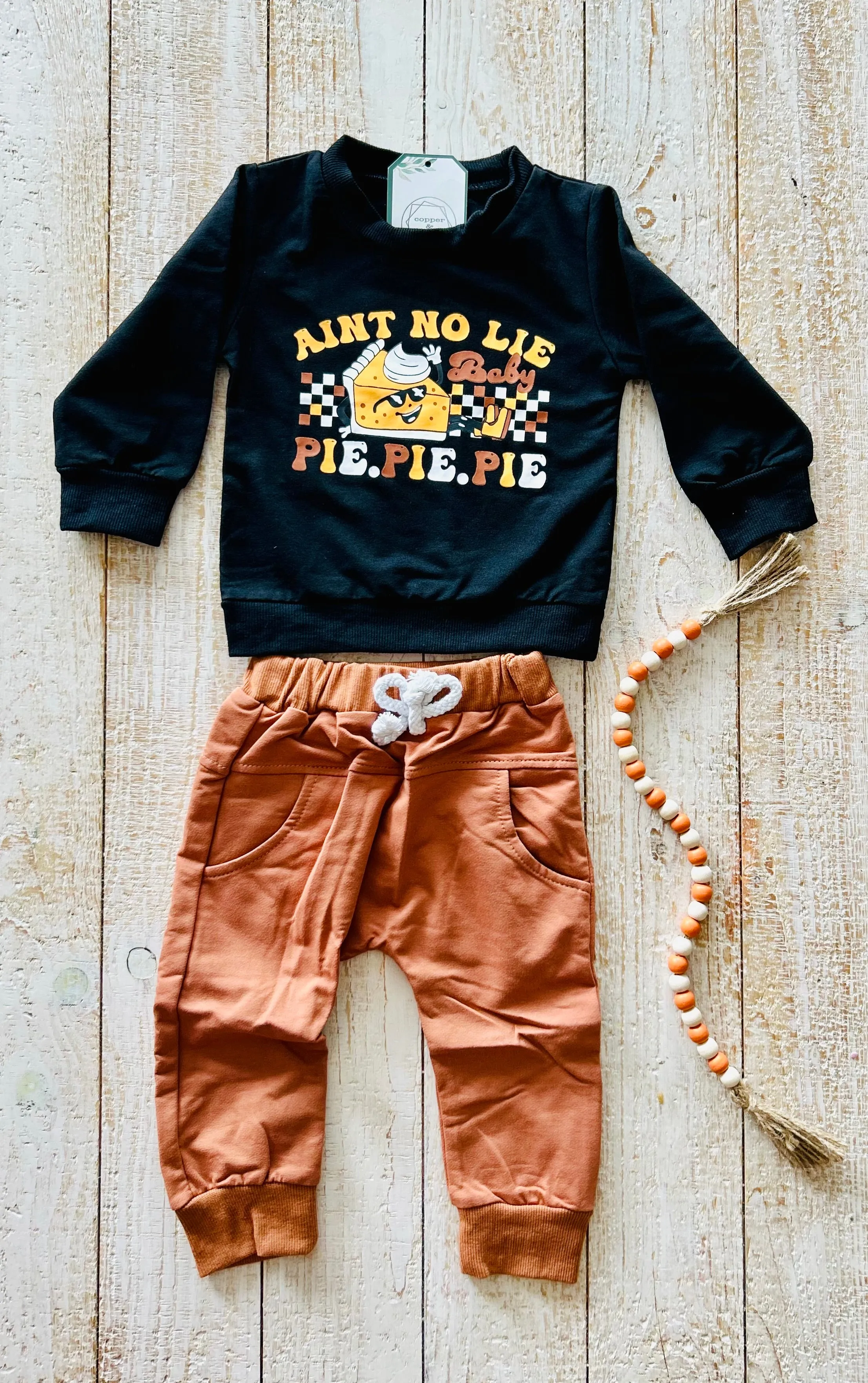 Pie Pie Pie Sweater Set