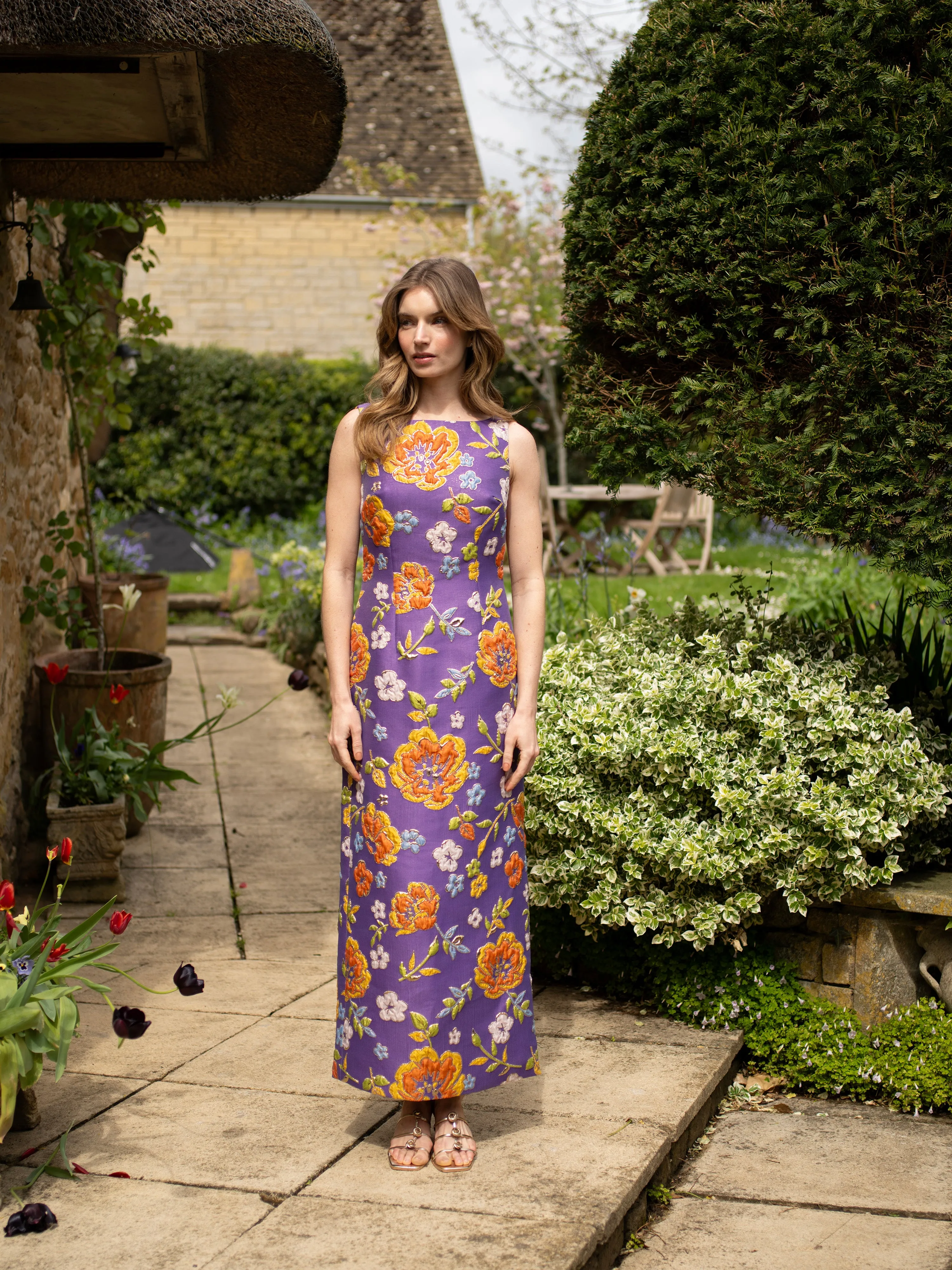 Purple Easy Dress