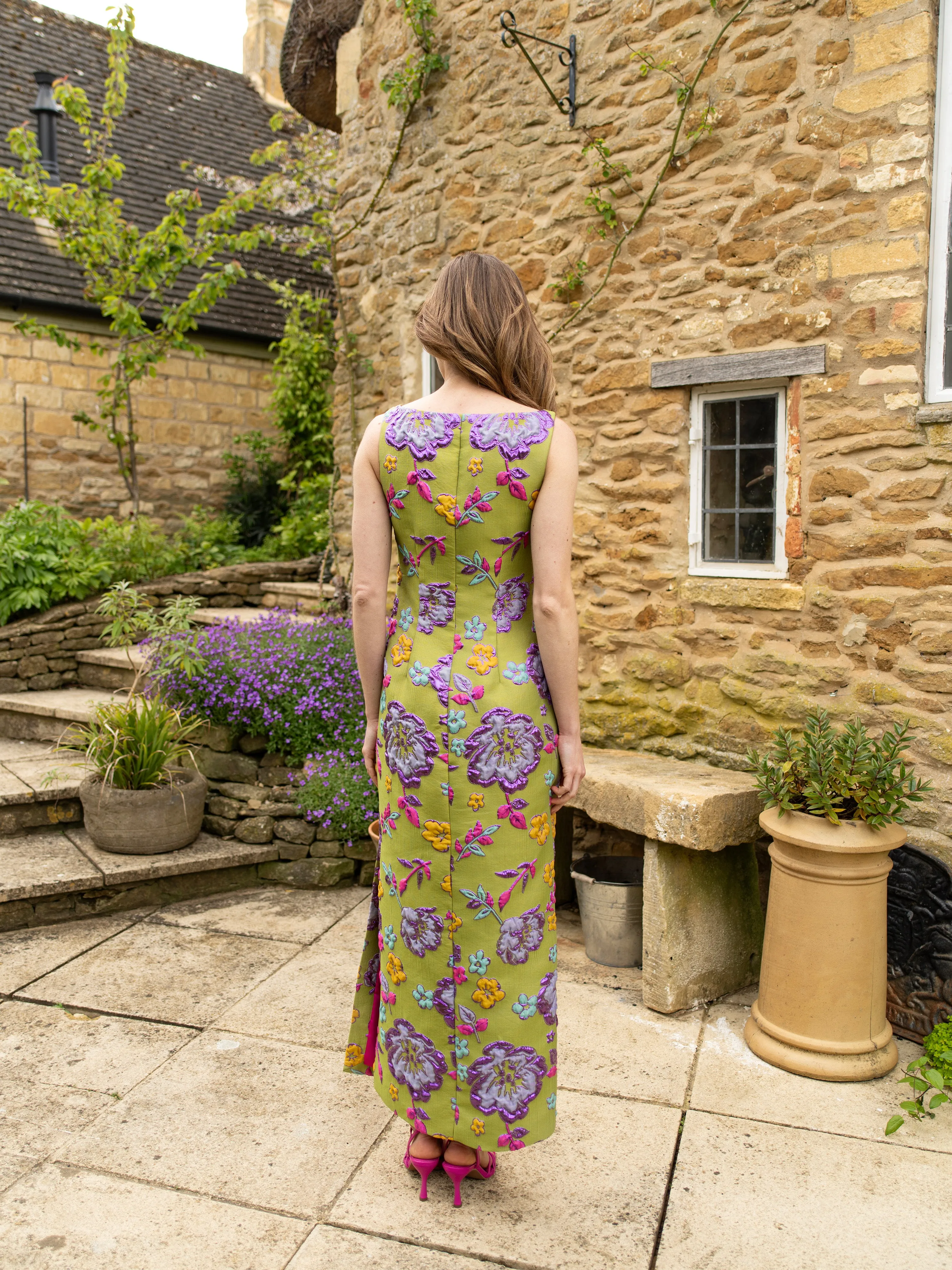 Retro Green Easy Dress