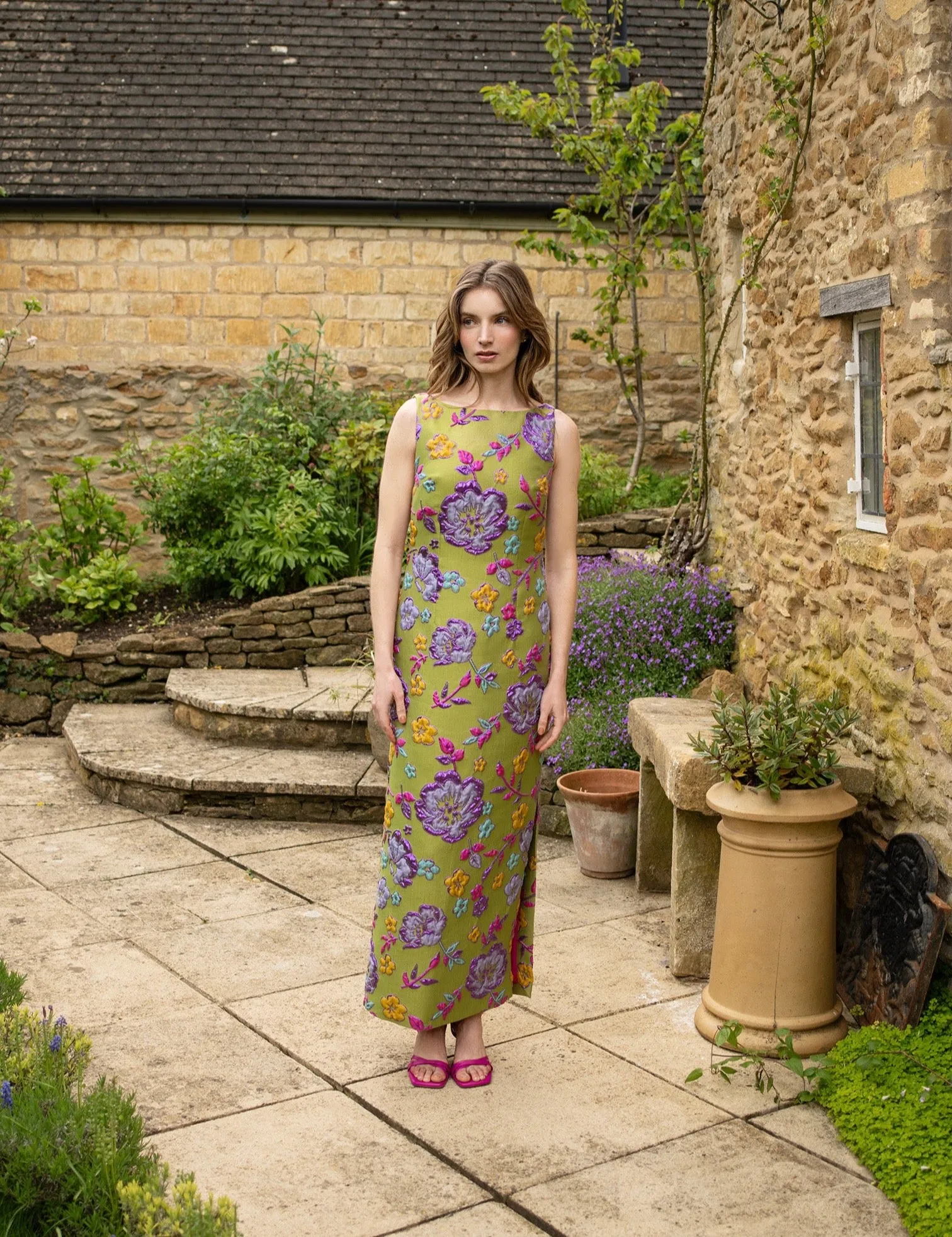 Retro Green Easy Dress