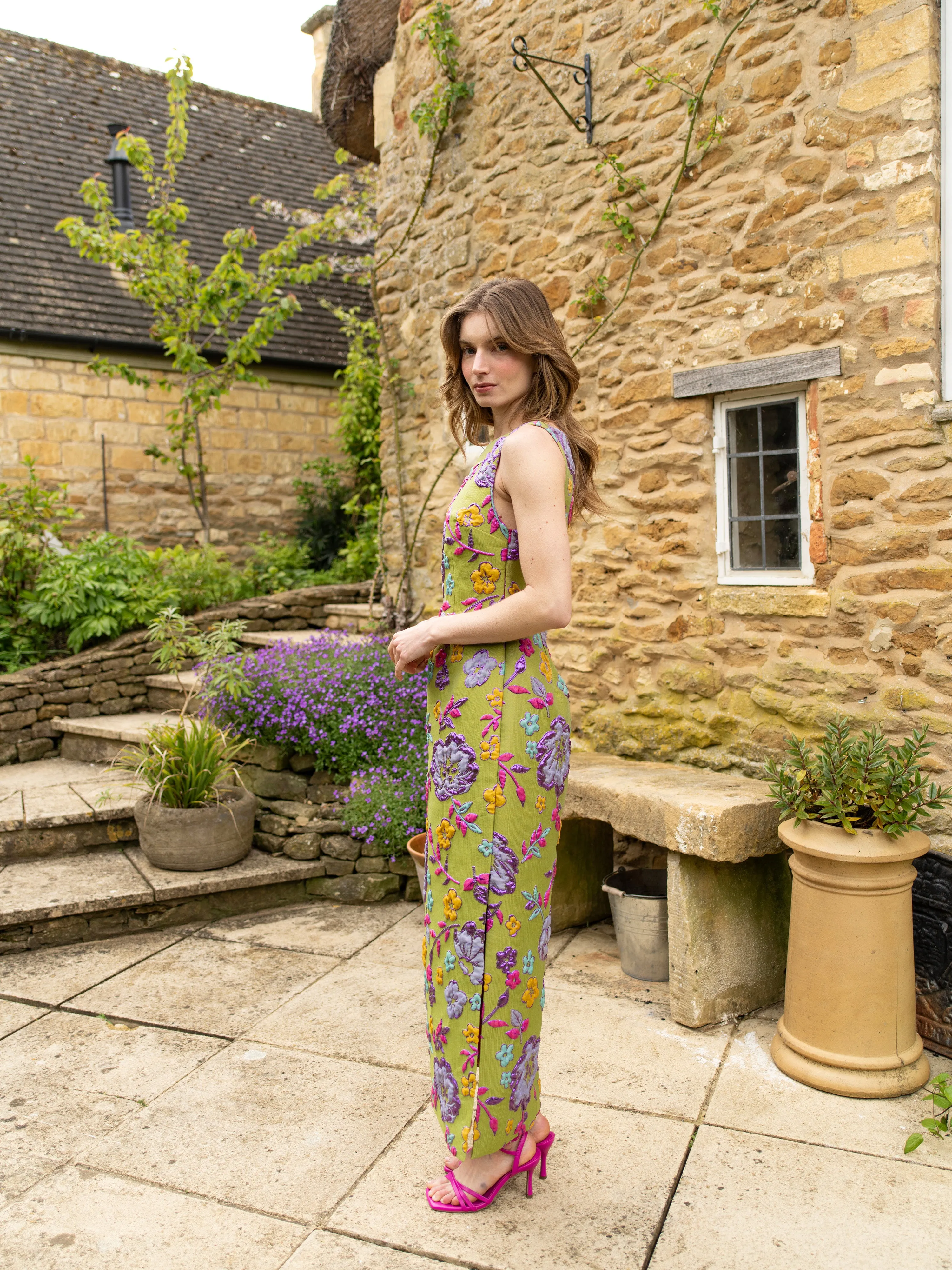 Retro Green Easy Dress
