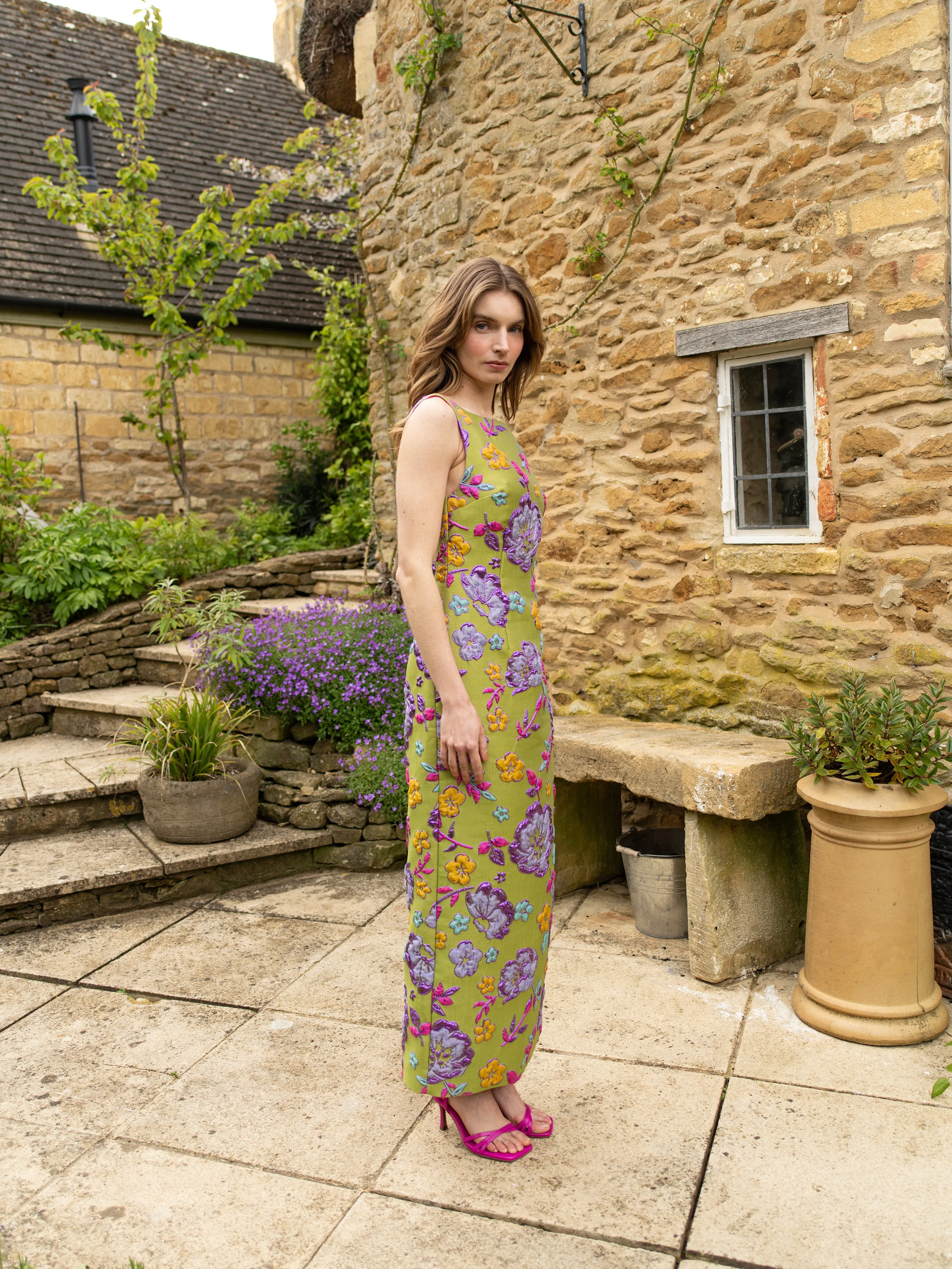 Retro Green Easy Dress