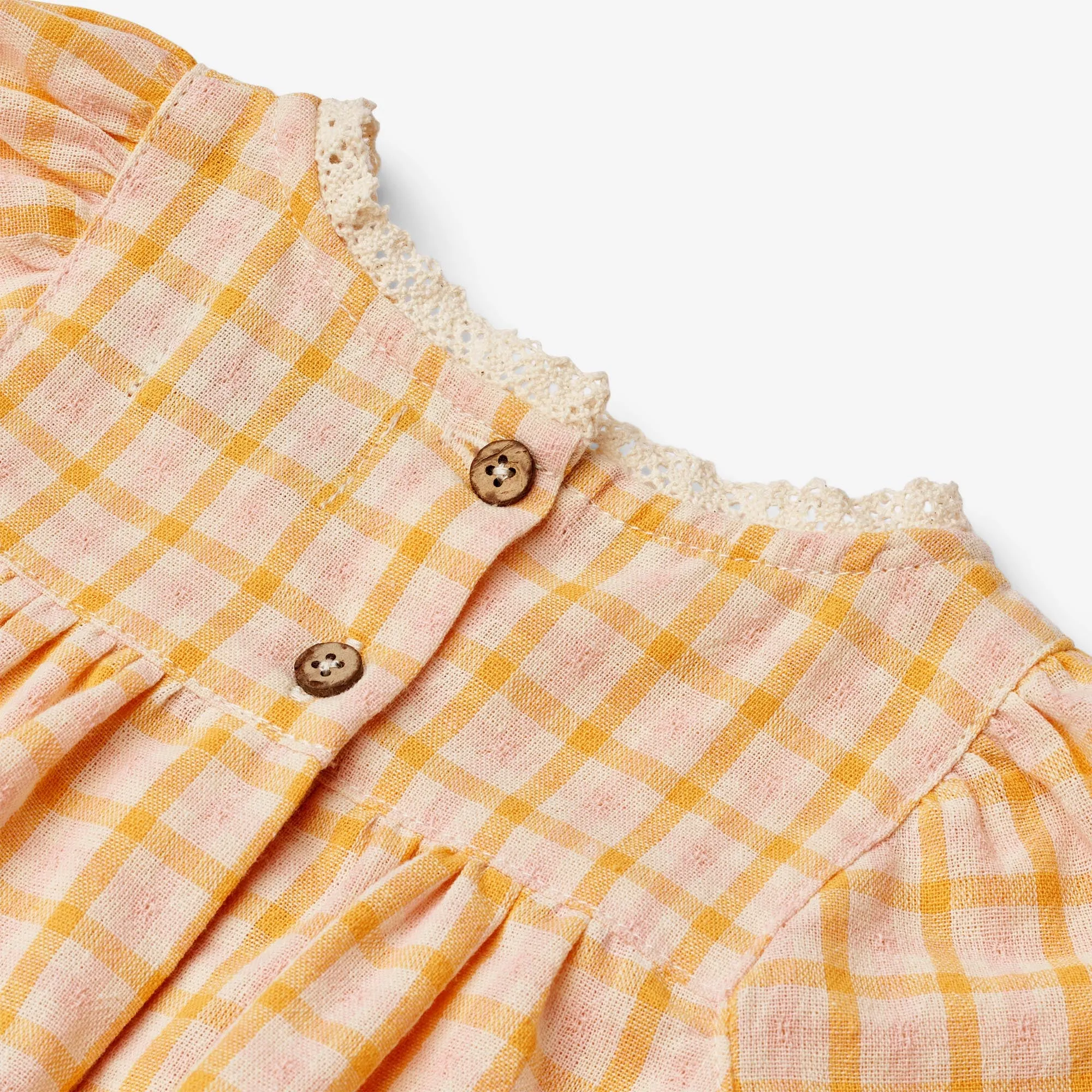 Romper Margit - yellow check