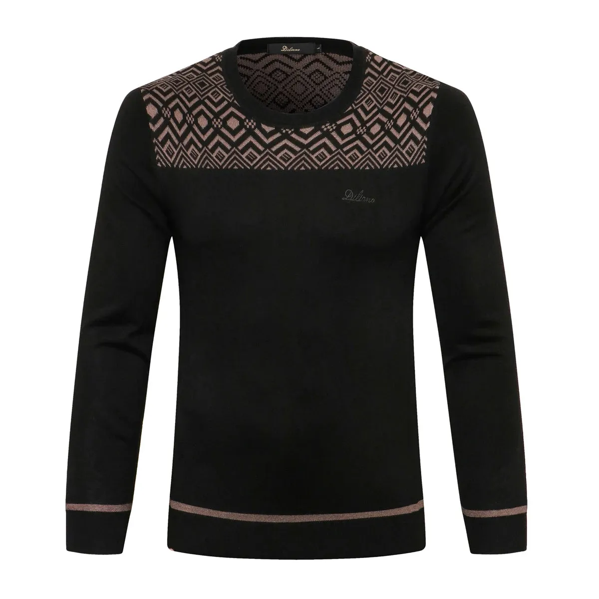 Round Neck Fashion Wool Sweater