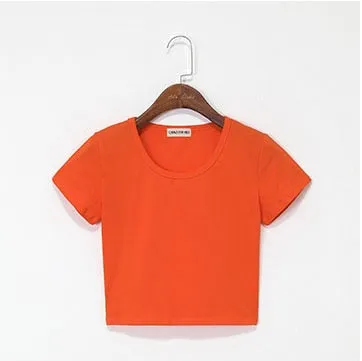 Round Neck Slim Fit Women's T-Shirt with Classic Design