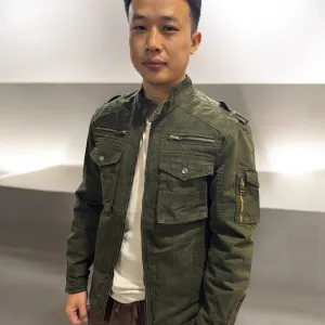 SAINTJONES CAMOUFLAGE JACKET.