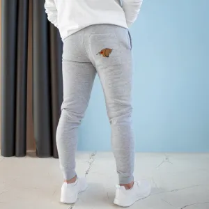 SCBC Unisex "Dem Brown Cheeks" Fleece Joggers. Joggers, Grey Sweatpants, Casual, Streetwear, Sports Wear, Unisex, Sweatpants, Brand Name.