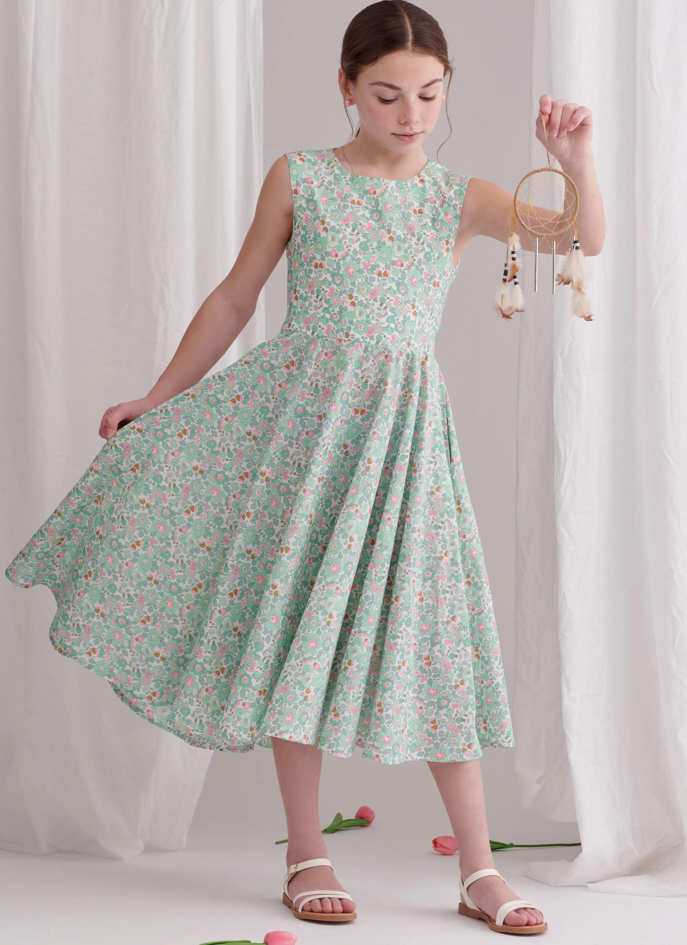 Simplicity Pattern 9799 Child/Girl Dress