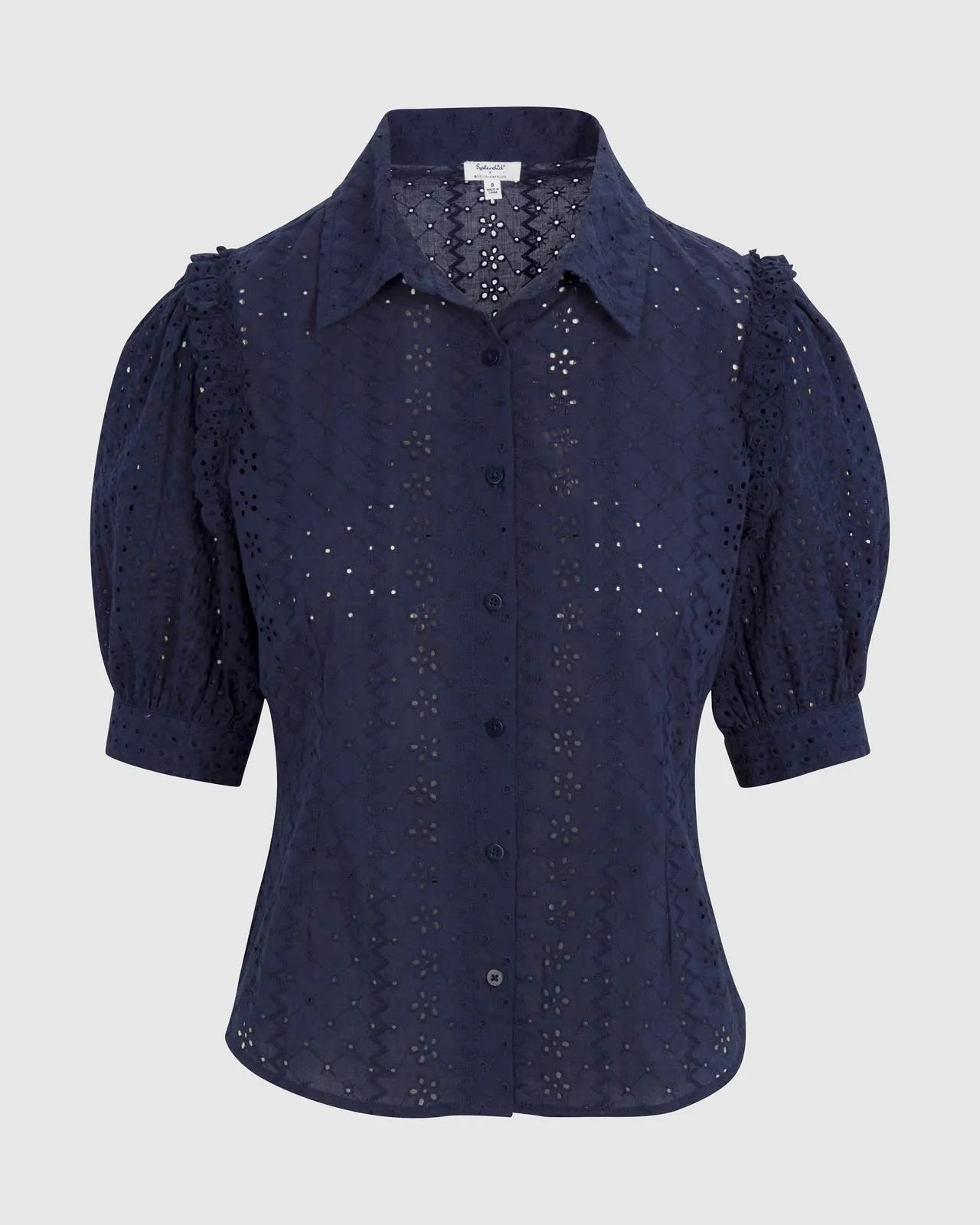 Splendid x Cella Jane Eyelet Button Down