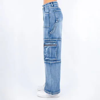 STONEWASH CARGO PANT
