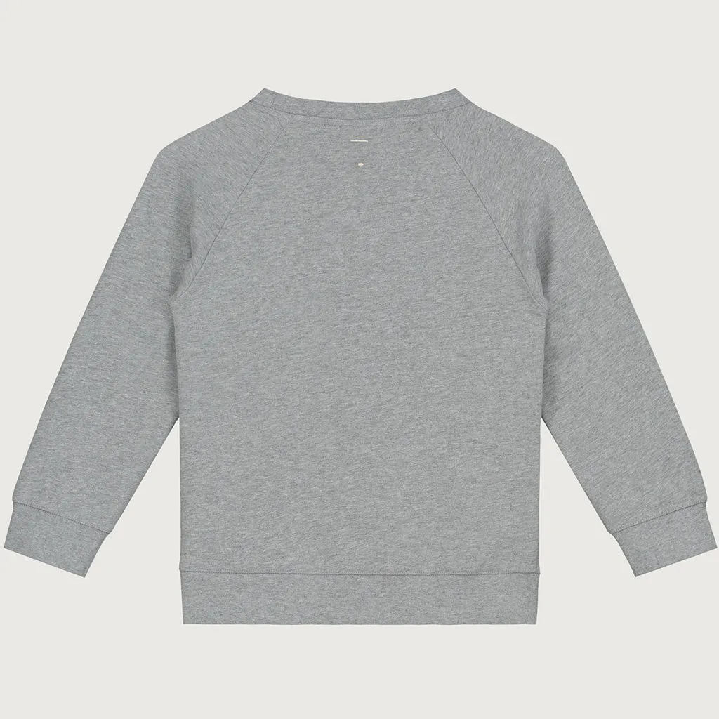 Sweater Crewneck Grey Melange