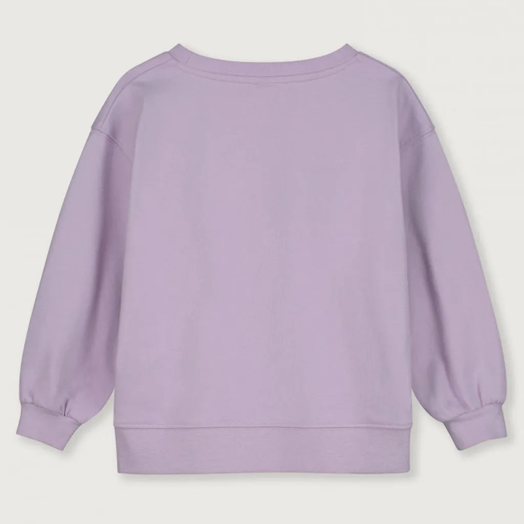 Sweater Dropped Shoulder Purple Haze