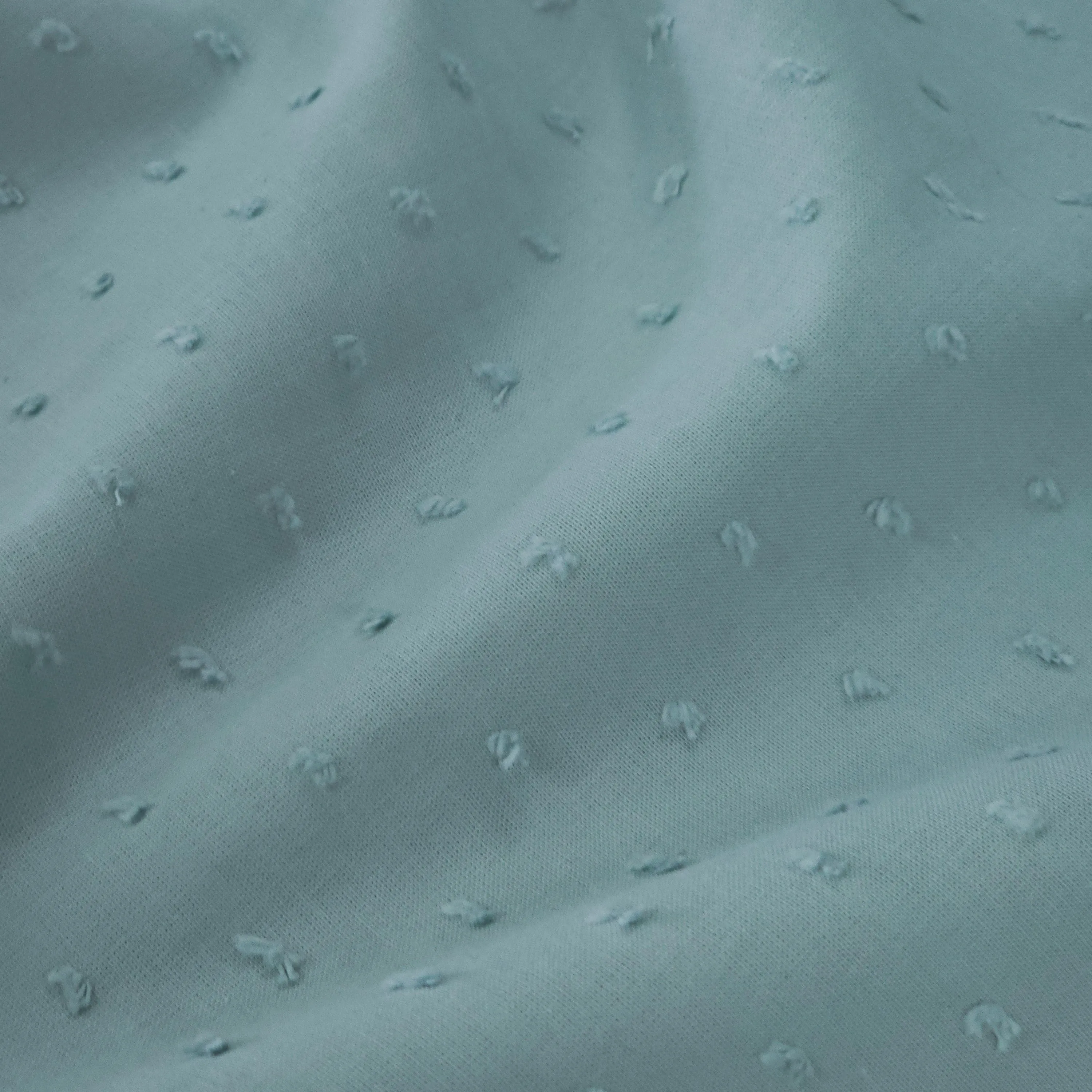Swiss Dot Cotton | Mint | 114 cm | END OF ROLL