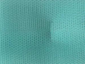 Teal Blue Plain Net Fabric (Wholesale)