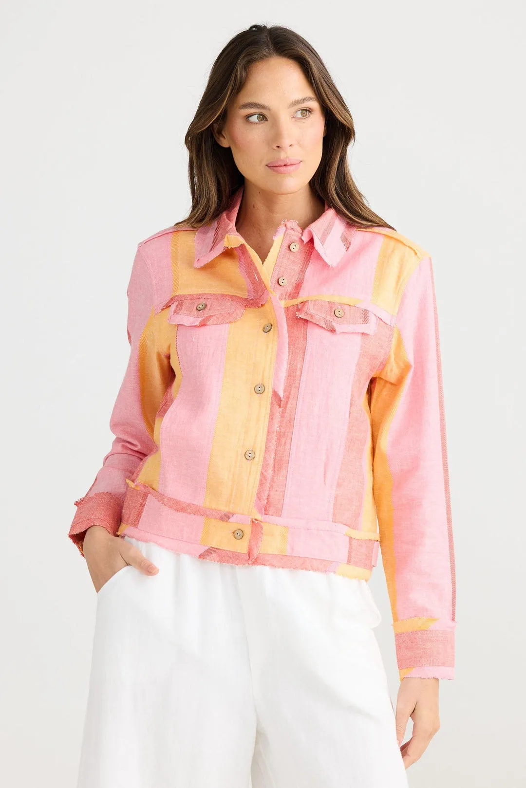 The Shanty Corporation Monza Jacket - Lisbon Stripe