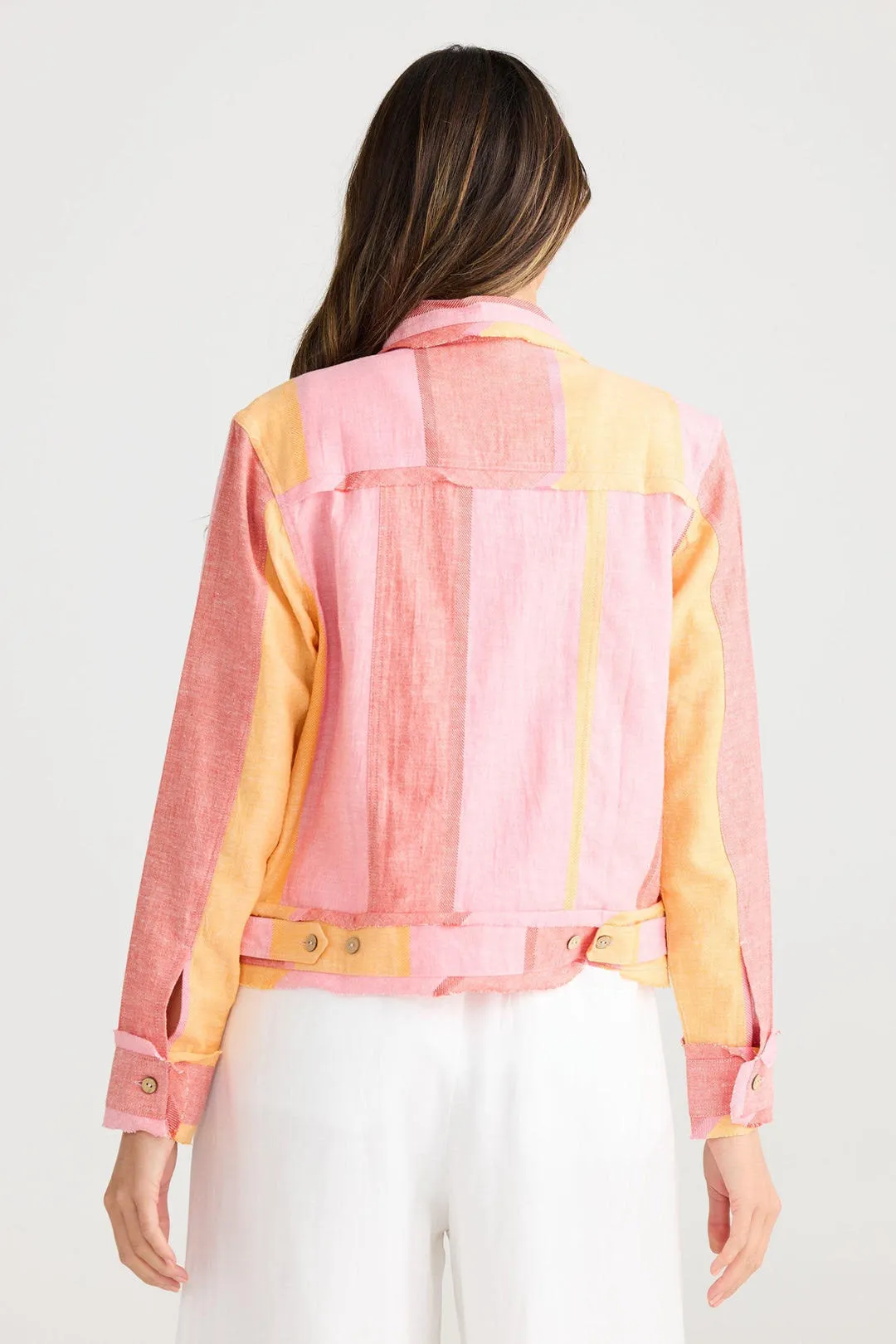 The Shanty Corporation Monza Jacket - Lisbon Stripe