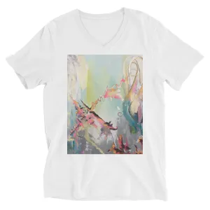 Unisex Short Sleeve V-Neck T-Shirt - Menopause