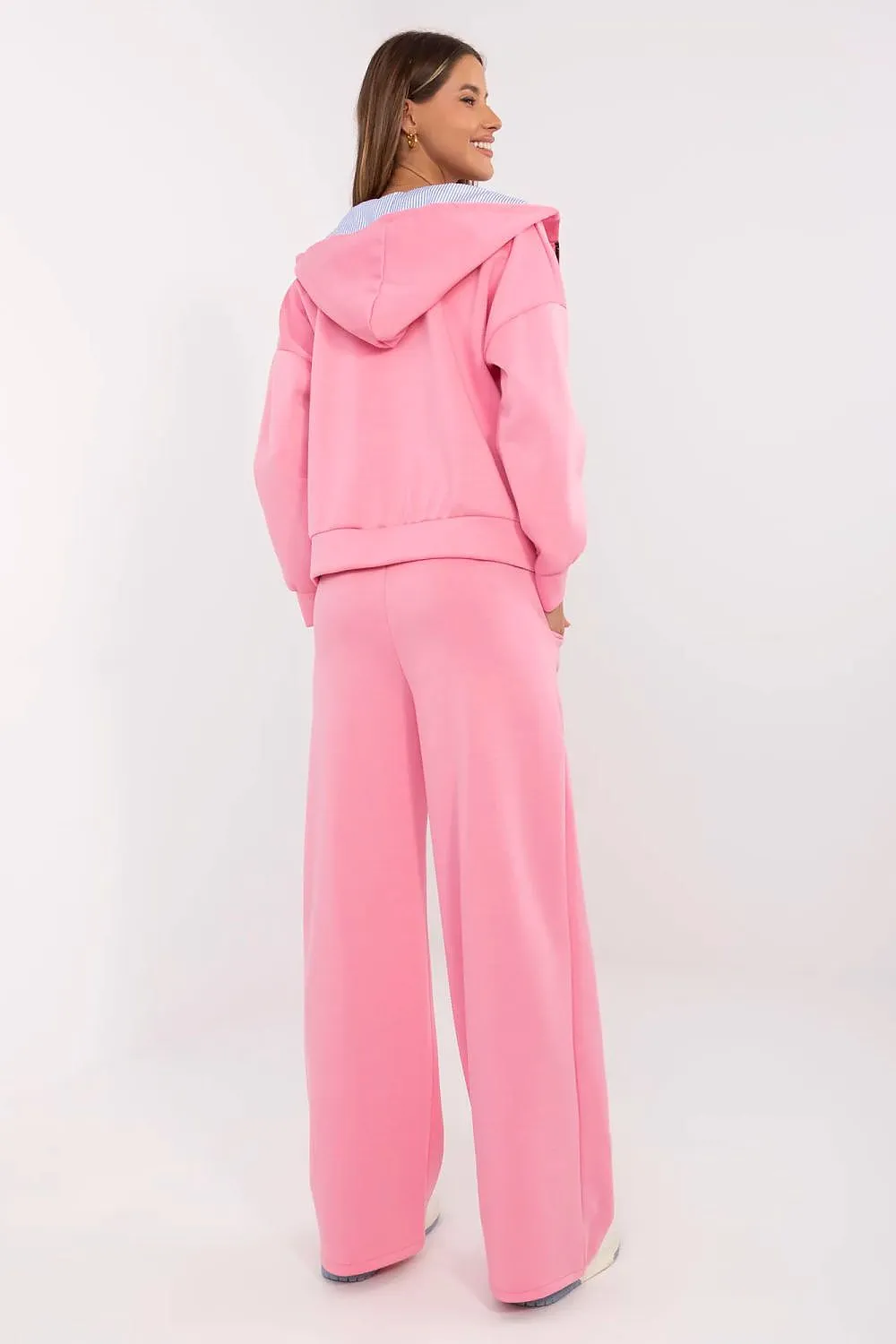 Women's practical hood tracksuit set