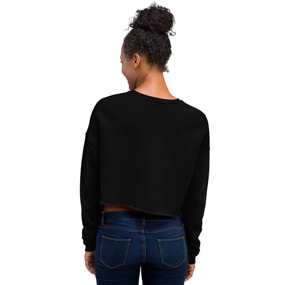Women's "Hand of God" Fature Crop Sweatshirt